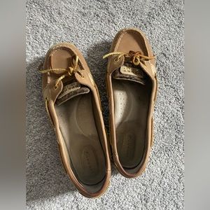 leopard print sperrys